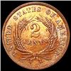 Image 2 : 1866 Two Cent Piece UNCIRCULATED