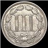 Image 2 : 1870 Nickel Three Cent CLOSELY UNCIRCULATED