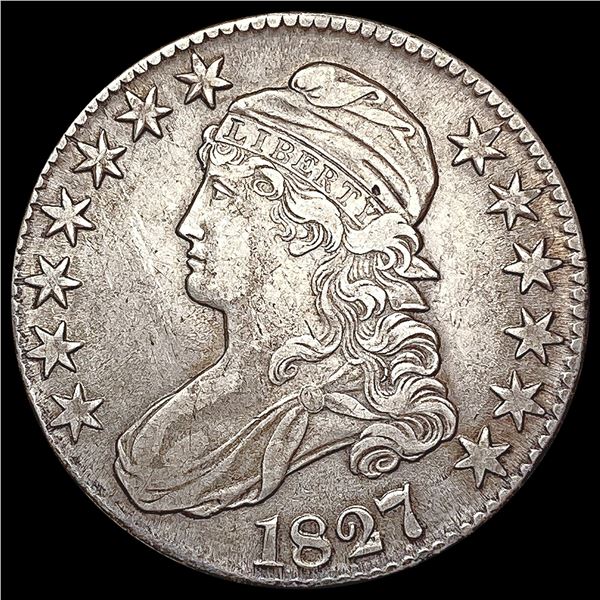 1827 Capped Bust Half Dollar CLOSELY UNCIRCULATED