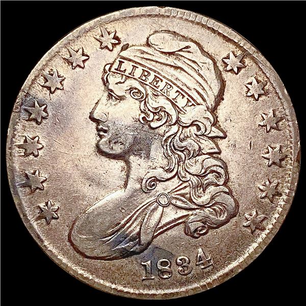 1834 Capped Bust Half Dollar CLOSELY UNCIRCULATED