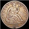 Image 1 : 1877 Seated Liberty Half Dollar LIGHTLY CIRCULATED