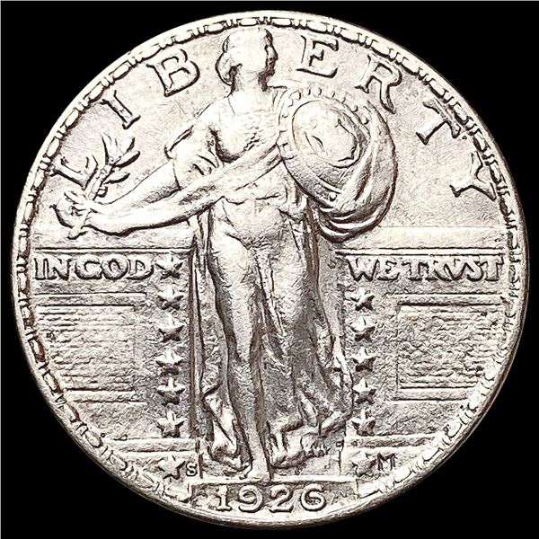 1926-S Standing Liberty Quarter CHOICE AU