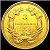 Image 2 : 1854 $3 Gold Piece UNCIRCULATED