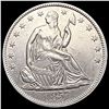 Image 1 : 1857 Seated Liberty Half Dollar UNCIRCULATED