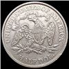 Image 2 : 1873 Seated Liberty Half Dollar CLOSELY UNCIRCULAT