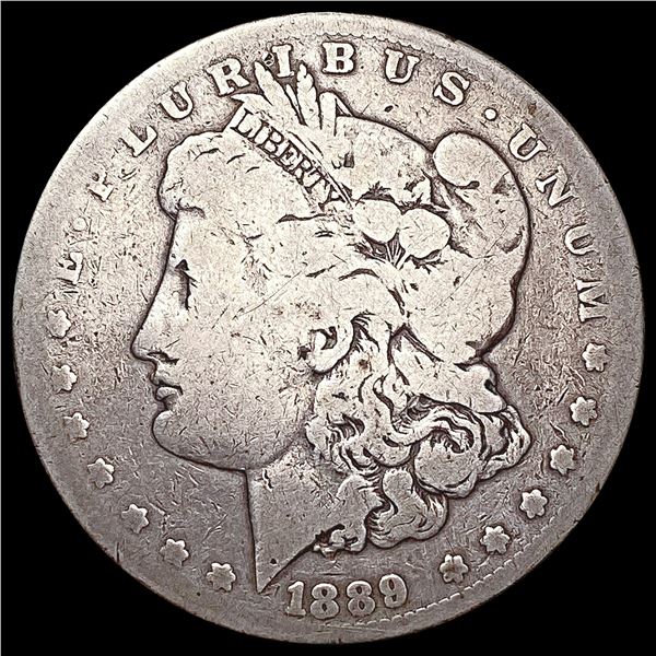 1889-CC Morgan Silver Dollar NICELY CIRCULATED