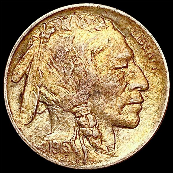 1913 Buffalo Nickel CHOICE AU