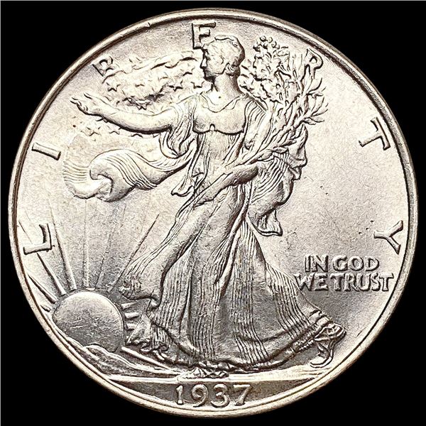1937 Walking Liberty Half Dollar UNCIRCULATED