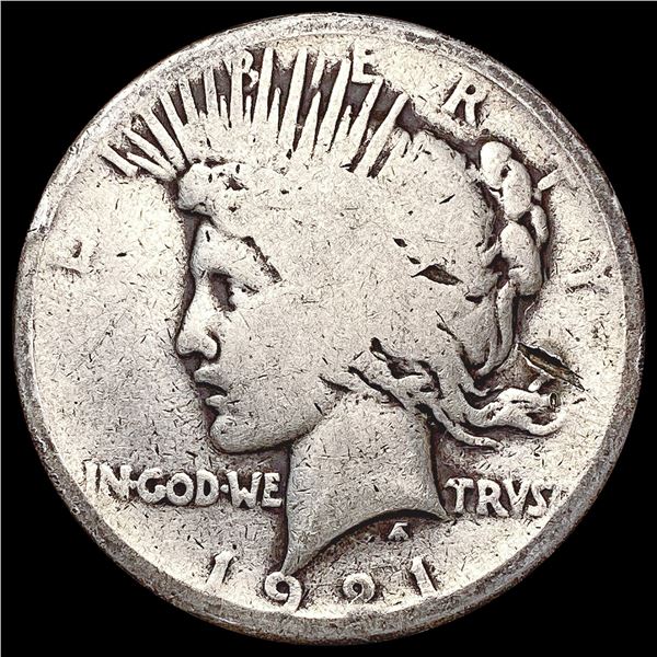 1921 Silver Peace Dollar NICELY CIRCULATED