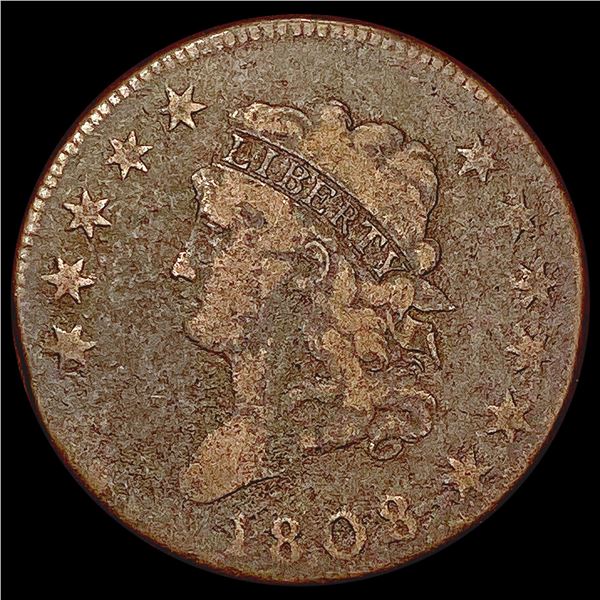 1808 Classic Head Large Cent NICELY CIRCULATED