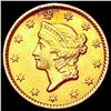 Image 1 : 1853 Rare Gold Dollar NEARLY UNCIRCULATED