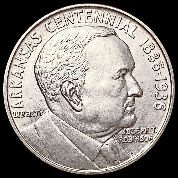 1936 Robinson Half Dollar GEM BU