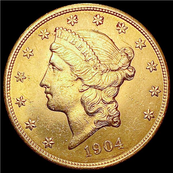 1904 $20 Gold Double Eagle UNCIRCULATED