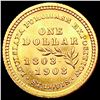 Image 2 : 1903 Rare Gold Dollar UNCIRCULATED