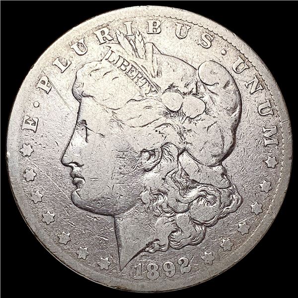 1892-CC Morgan Silver Dollar NICELY CIRCULATED