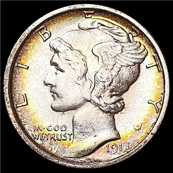 1917-S Mercury Dime UNCIRCULATED
