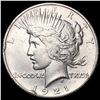 Image 1 : 1921 Silver Peace Dollar NICELY CIRCULATED
