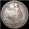 Image 1 : 1877 Silver Trade Dollar NICELY CIRCULATED