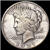 Image 1 : 1921 Silver Peace Dollar NICELY CIRCULATED