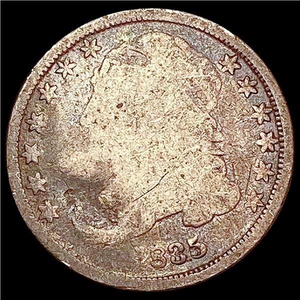 1835 Capped Bust Dime NICELY CIRCULATED