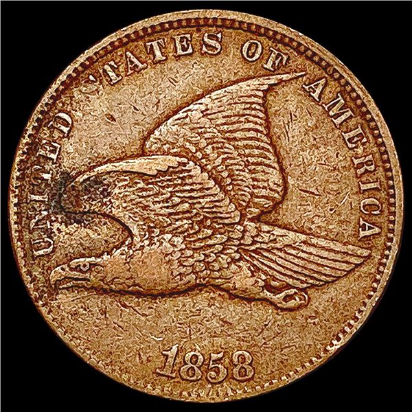 1858 Flying Eagle Cent LIGHTLY CIRCULATED