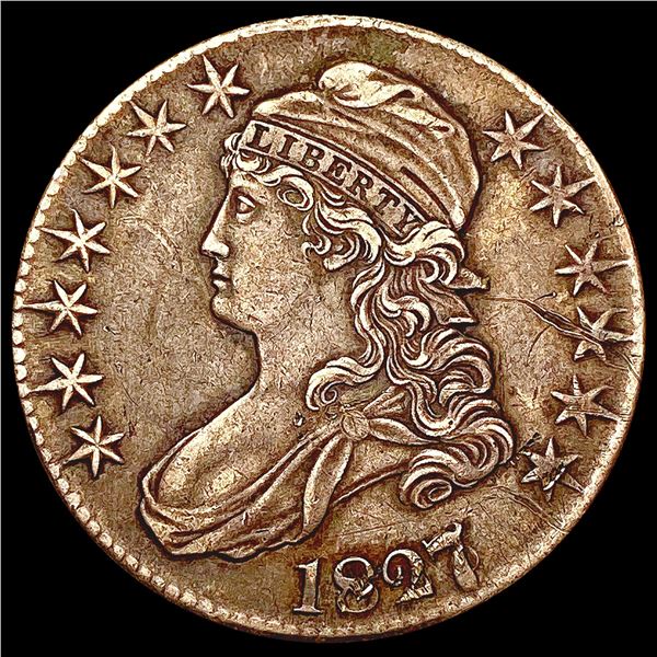 1827 Capped Bust Half Dollar CLOSELY UNCIRCULATED
