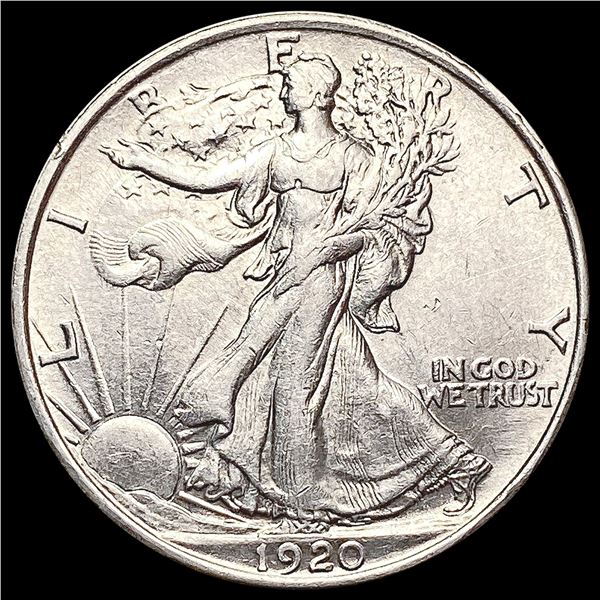 1920 Walking Liberty Half Dollar CHOICE AU