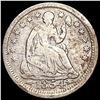 Image 1 : 1854 Seated Liberty Half Dime NICELY CIRCULATED