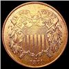 Image 1 : 1871 Two Cent Piece UNCIRCULATED