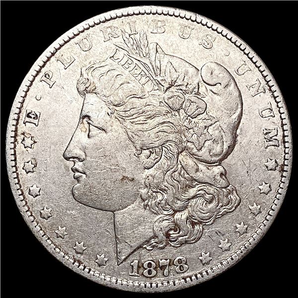 1878 Morgan Silver Dollar CLOSELY UNCIRCULATED