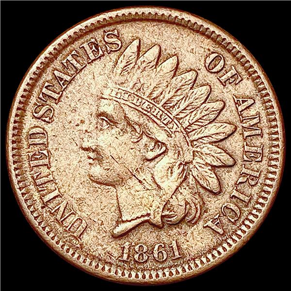 1861 Indian Head Cent CLOSELY UNCIRCULATED