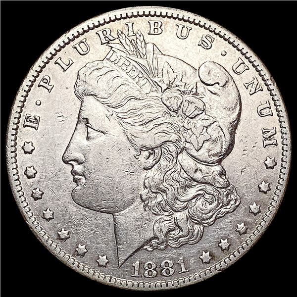 1881-CC Morgan Silver Dollar CLOSELY UNCIRCULATED