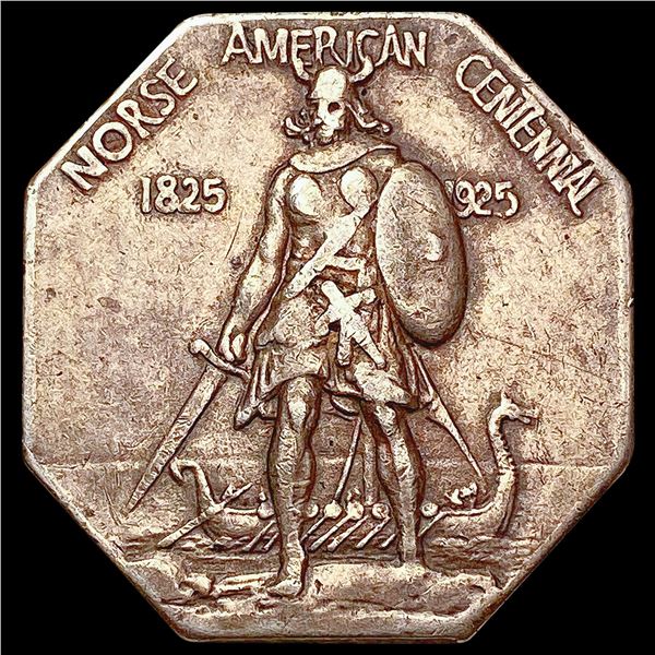 1925 Norse Medal Thick LIGHTLY CIRCULATED