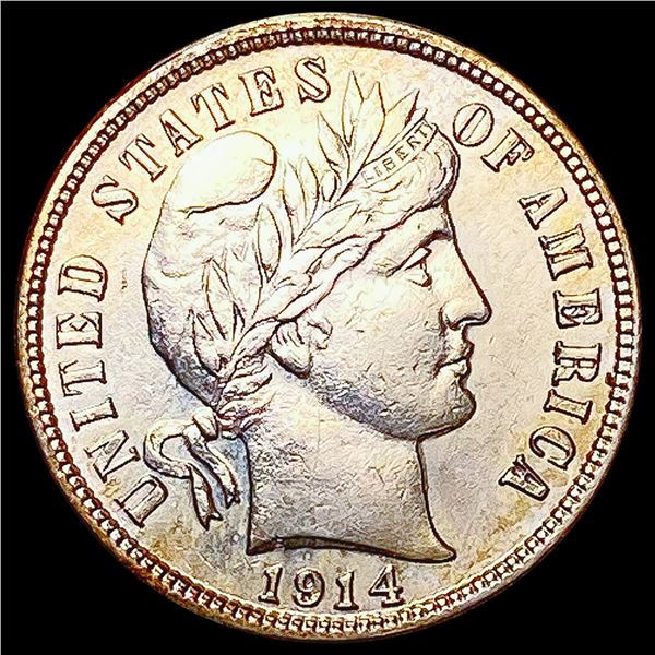 1914-S Barber Dime CHOICE BU