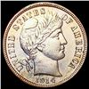 Image 1 : 1914-S Barber Dime CHOICE BU
