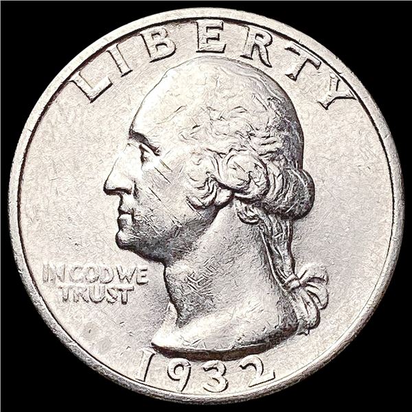1932-S Washington Silver Quarter UNCIRCULATED