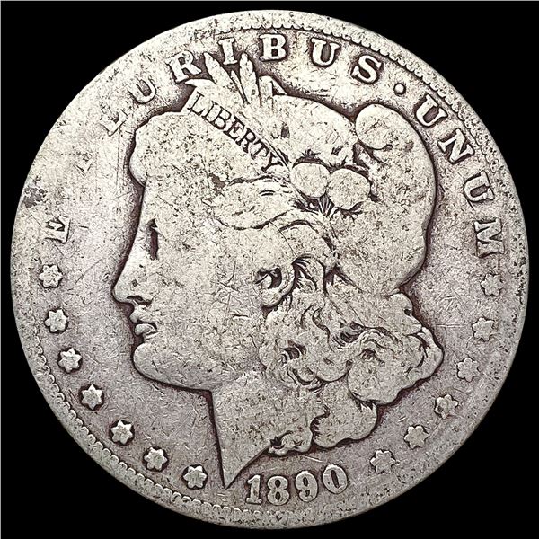 1890-CC Morgan Silver Dollar NICELY CIRCULATED