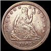 Image 1 : 1845 Seated Liberty Quarter HIGH GRADE