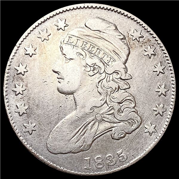 1835 Capped Bust Half Dollar NEARLY UNCIRCULATED