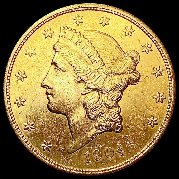 1904 $20 Gold Double Eagle UNCIRCULATED
