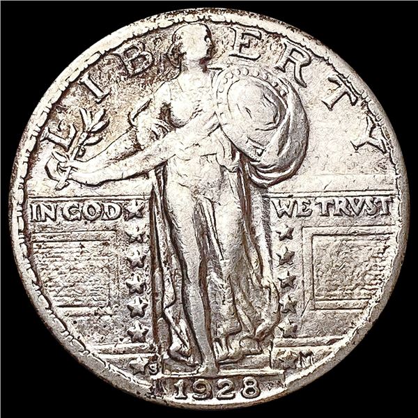 1928-S Standing Liberty Quarter CLOSELY UNCIRCULAT