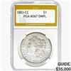 Image 1 : 1883-CC Morgan Silver Dollar PGA MS67 DMPL