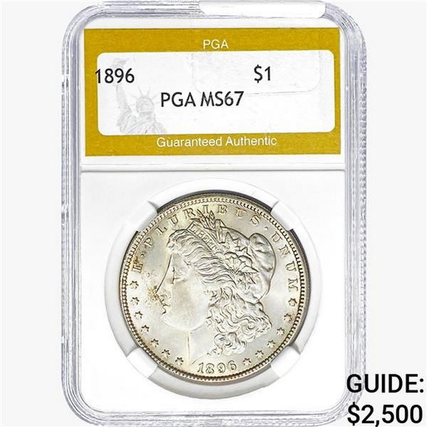 1896 Morgan Silver Dollar PGA MS67