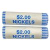 Image 2 : [2-Rolls] $2 Nickels Bank Roll