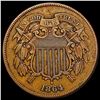 Image 1 : 1864 Two Cent Piece LIGHTLY CIRCULATED