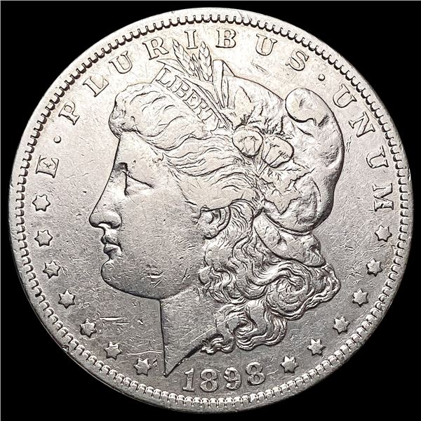 1898-S Morgan Silver Dollar CLOSELY UNCIRCULATED