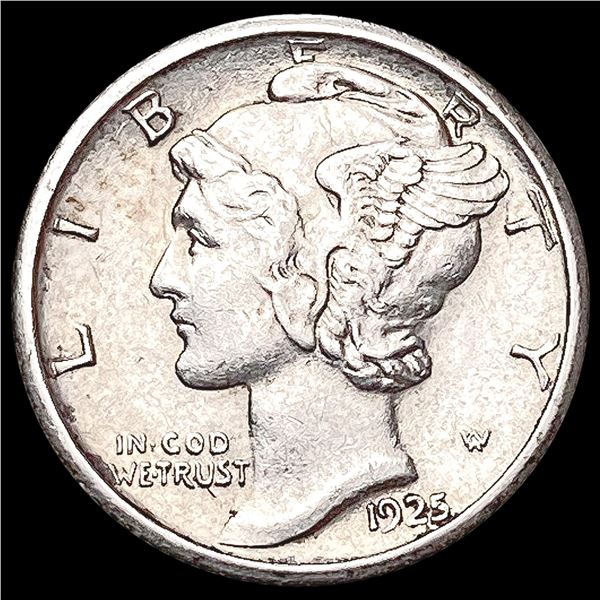 1925-S Mercury Dime CHOICE AU