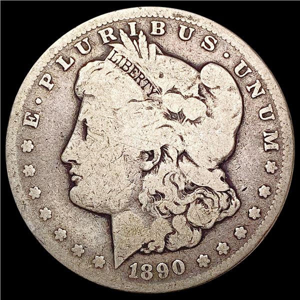 1890-CC Morgan Silver Dollar NICELY CIRCULATED