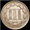 Image 2 : 1869 Nickel Three Cent CLOSELY UNCIRCULATED