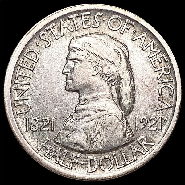 1921 Missouri Half Dollar CLOSELY UNCIRCULATED